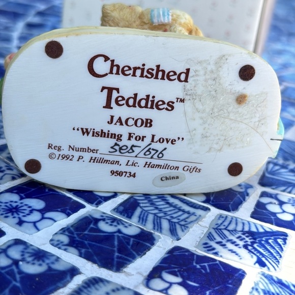 Cherished Teddies Jacob "Wishing For Love" (950734) 1992 - Picture 10 of 10
